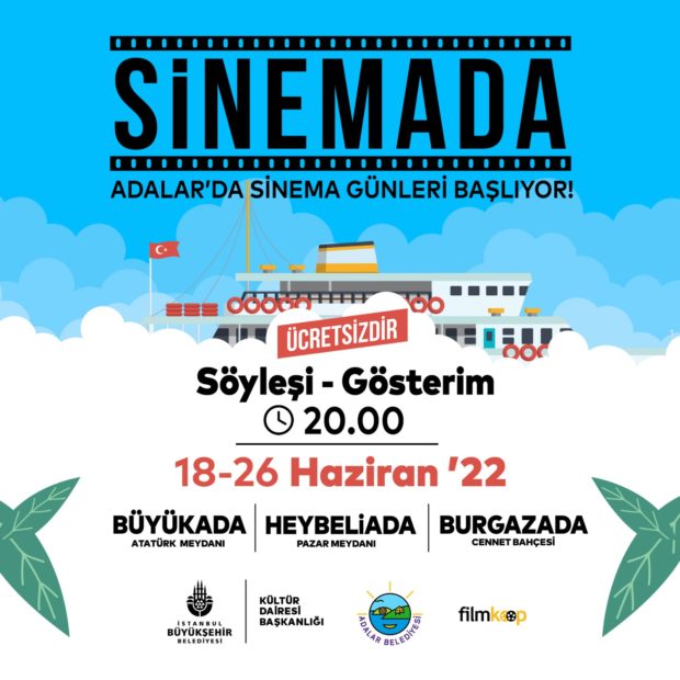 Adalarda Film Keyfi SİNEMADA İle Başlıyor 1 – Sinemada 2022 afis