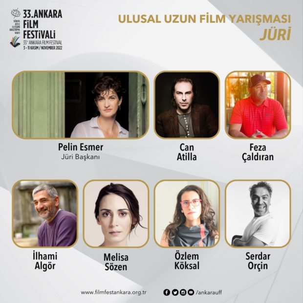 33. Ankara Film Festivali Yarışma Jürileri Açıklandı 1 – 33 ankara ff ulusal uzun juri