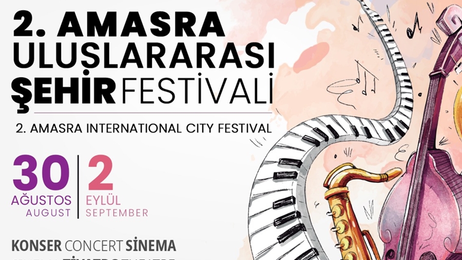 2. Amasra Şehir Festivali 30 Ağustos'ta Başlıyor 1 – 2 Amasra Sehir Festivali header