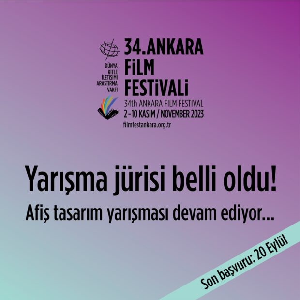 Ankara’nın Afiş Tasarım Yarışması Jüri Üyeleri Belli Oldu 1 – 34 Ankara Film Festivali afis tasarim