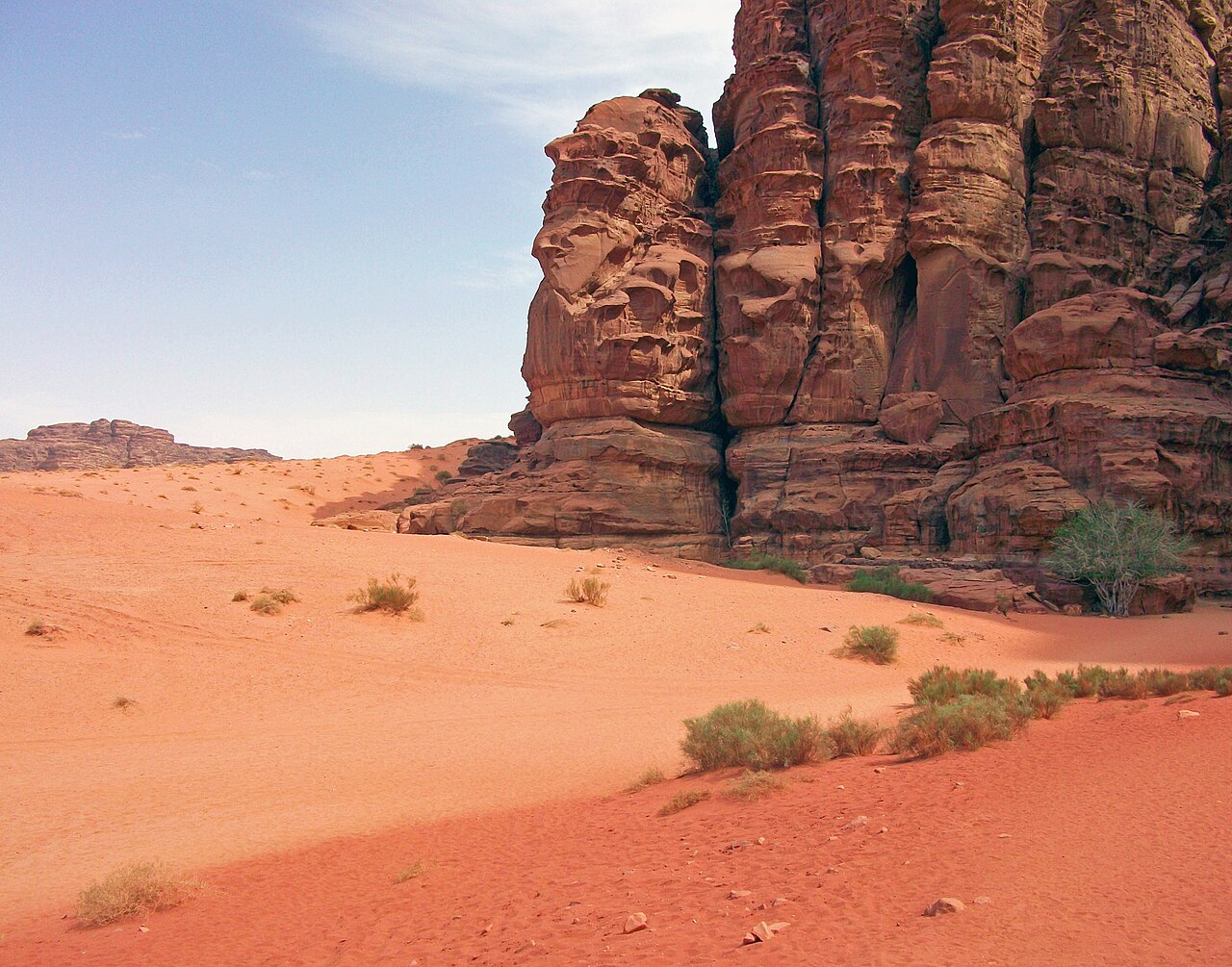 Ürdün’deki Wadi Rum çölü